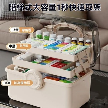 🤘蝦米優選🤘藥箱 大號醫藥箱 收納箱 家用大容量家用多層特大藥盒 宿舍收納箱