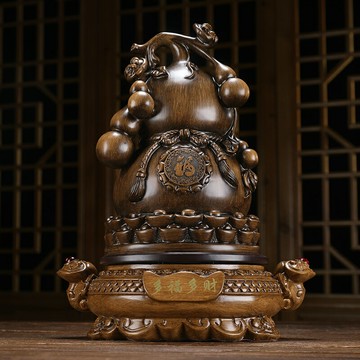 葫蘆擺件招財家居好物創意現代客廳玄關電視柜酒柜裝飾吉祥工藝品