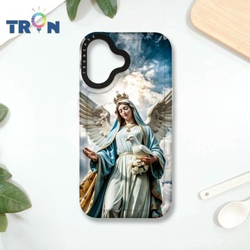 TRON IPHONE 16 聖母寫實派 MAGSAFE 磁吸 防摔 太空殼 透白 手機殼
