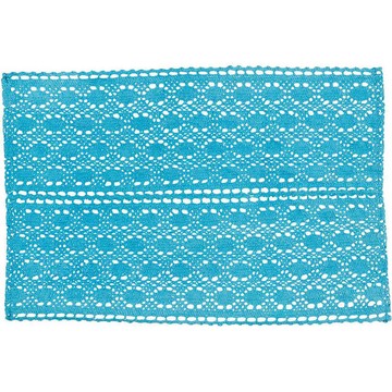 《NOW》鉤針餐墊(藍) | 桌墊 杯墊【領券滿額再折千8/31止】