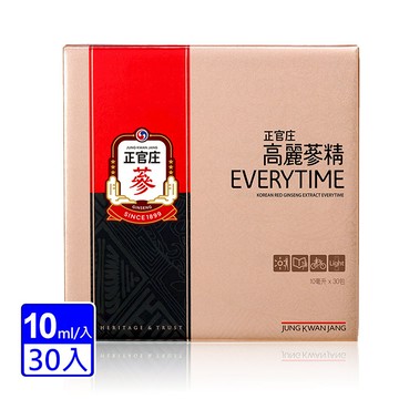 效期品 正官庄 高麗蔘精EVERYTIME 30入禮盒(效期至2025/11/14)