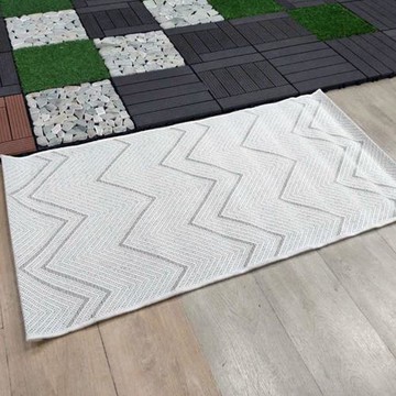 【范登伯格】爵士動感進口類亞麻室內外地毯/踏墊-60x110cm(米)