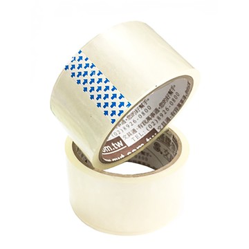 文具通 2吋 霧面OPP透明膠帶/封箱膠帶 48mm x 35M