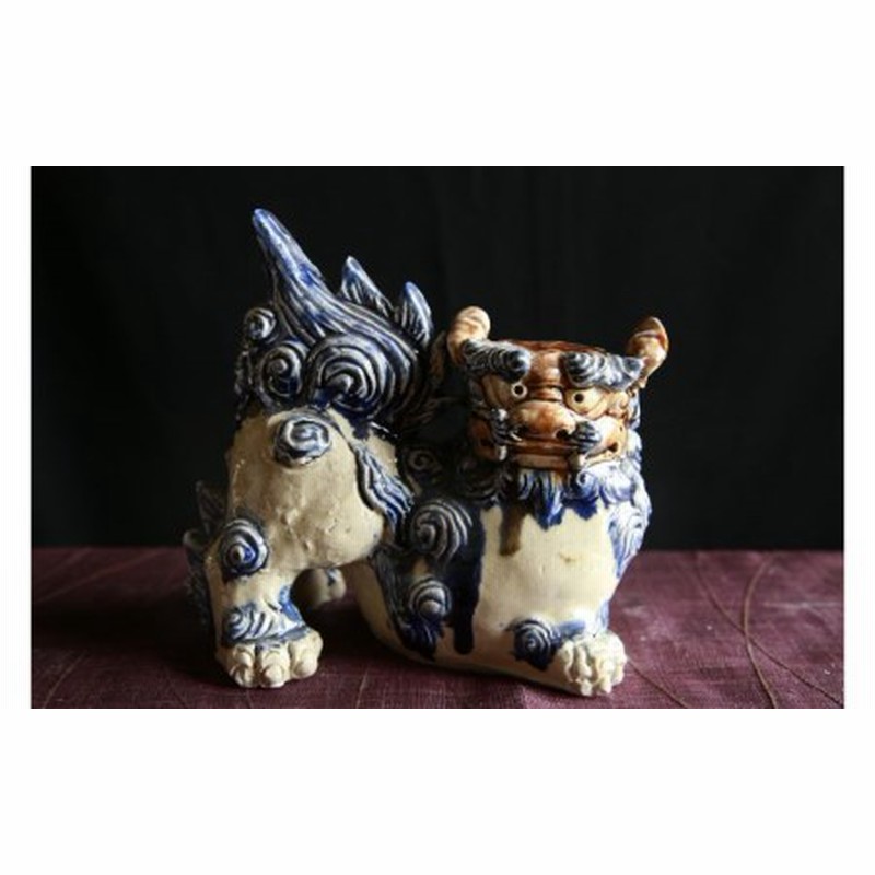有田焼　壺　特大　シーサー 湧田陶器 | 壺屋陶器事業協同組合オンラインショップ