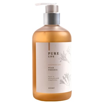 HOLA Pure Life 覓靜香氛沐浴露 青梨小蒼蘭 7 x 7 x 17.5cm  560g  500ml  1瓶