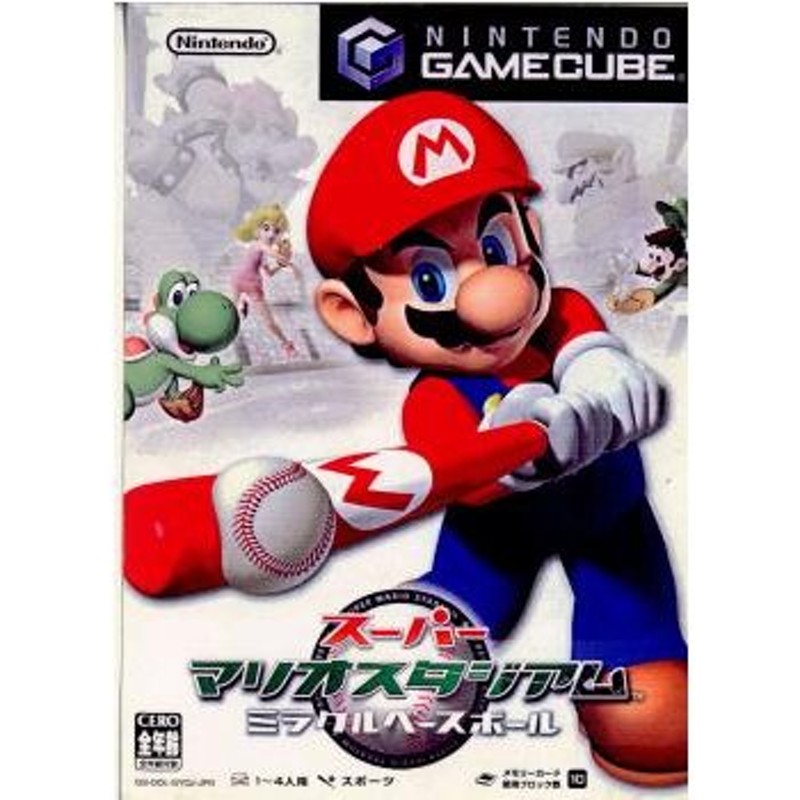 中古即納』{GC}スーパーマリオスタジアム ミラクルベースボール