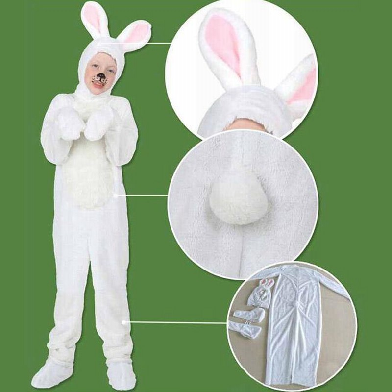 ハロウィン コスプレ うさぎ うさぎコスチューム キッズ