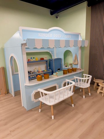 兒童室內遊戲屋：可客製化的扮家家酒小鎮 — 設計與製作