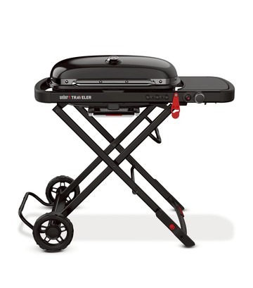 Weber Traveler Stealth Portable Gas Bbq