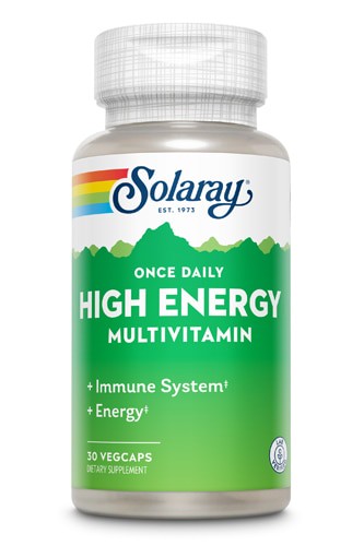 Solaray Once Daily High Energy Multi-Vita-Min 30 Capsules