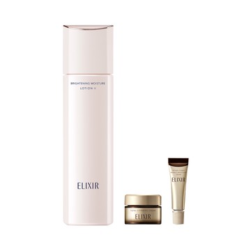 [Limited Quantity] Elixir White Whitening & Aging Care Lotion Experience Set aCW 1 set