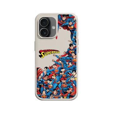iPhone 17 SolidX 貝殼灰 - Superman - Superman-氪星戰隊