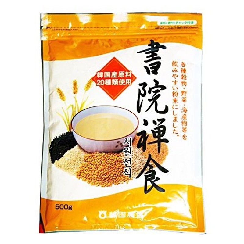 1食置き換え　韓国農協』書院禅食(500g)　1食置き換えダイエット　朝食　ダイエット　LINEショッピング　1食おきかえ　穀物　健康食　韓国食品