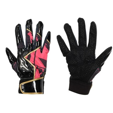 MIZUNO 打擊手套(棒球 壘球 一雙入 訓練 台灣製「1ETEA55296」≡排汗專家≡