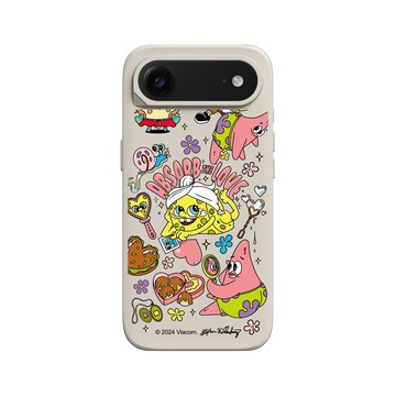 iPhone Air SolidX 貝殼灰 - 海綿寶寶 SpongeBob - 藝術家系列-BOBBI RAE