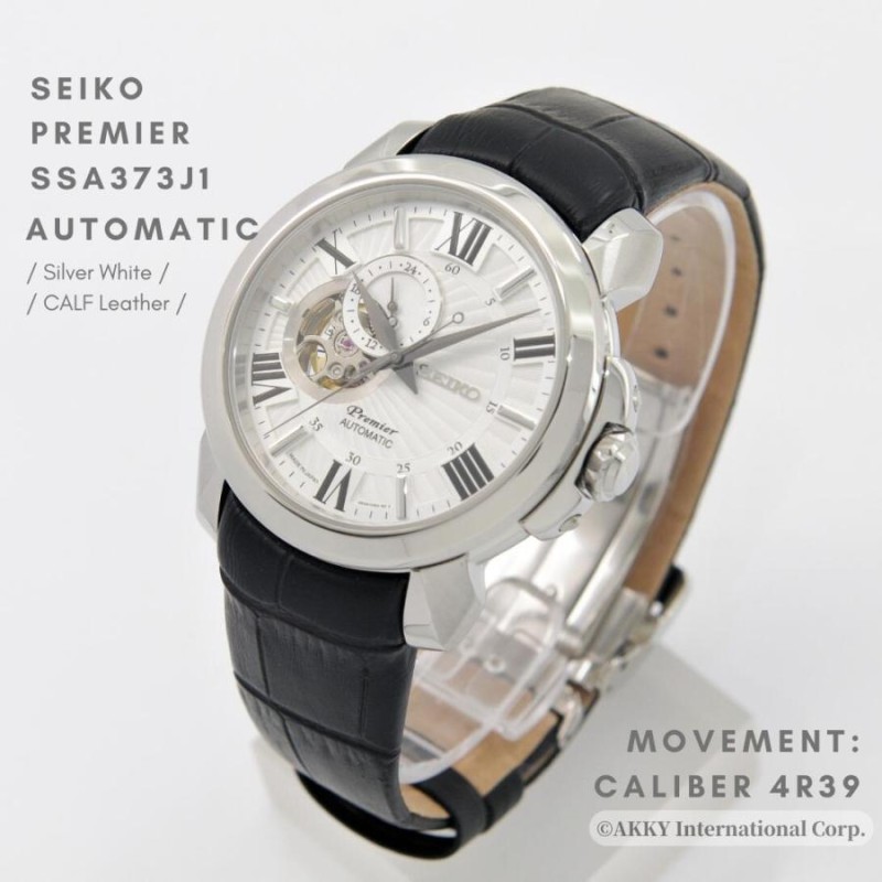 セイコー SEIKO 腕時計 Premier プルミエ 海外モデル 機械式 自動巻き(手巻付き) オープンハート 日本製 SSA373J1 メンズ  [逆輸入品] | LINEブランドカタログ