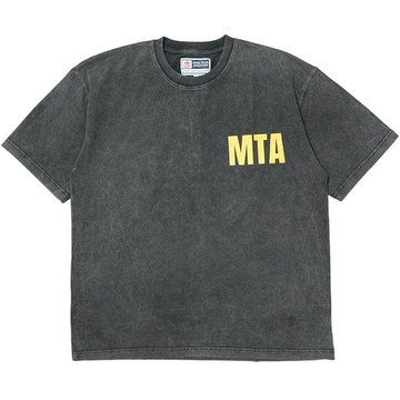 MTA MT25T003 MTA LOGO WASHED TEE 短T (水洗黑色)