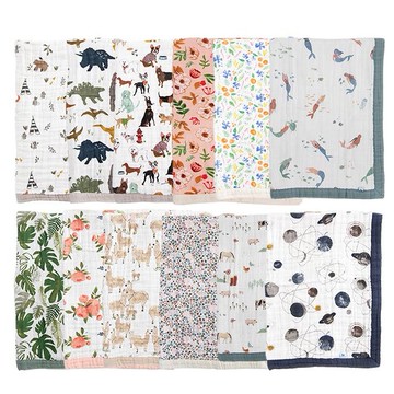 Little Unicorn~純棉寶寶毯(1入) 款式可選