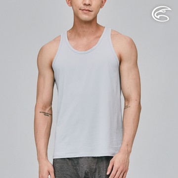 ADISI 男Tactel Pro快乾排汗窄肩背心AV2311076 (S-2XL) 淺灰