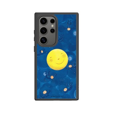 Galaxy S24 Ultra SolidSuit 黑 - 幾米 Jimmy Liao - 月亮忘記了-陪伴
