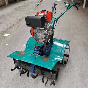 附發票 新型多功能微耕機柴油機水旱兩用小型四䮠耕地機汽油機家用打田機