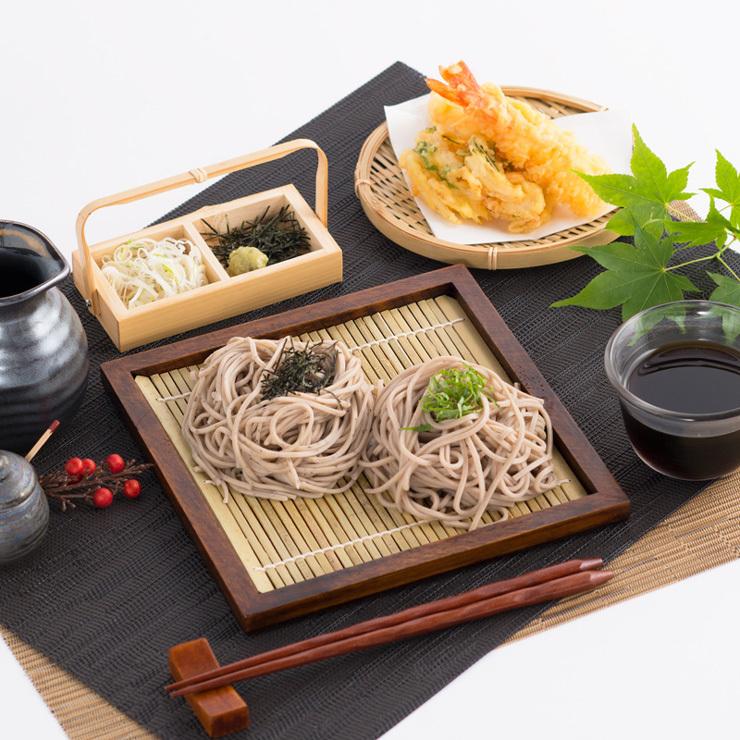 年越し そば 蕎麦 半なま 京蕎麦 味くらべセットＡ (有)やくの農業振興団 産地直送 送料無料 年越しそば