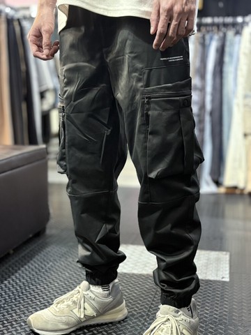 長褲-大雙袋縮口工裝褲99948206共2色rfd