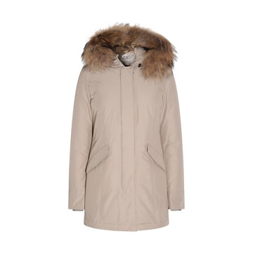 Woolrich - Light Taupe Puffer Arctic Parka Down Jacket