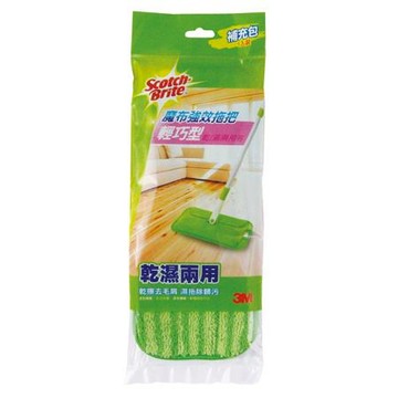 3M魔布強效拖把布/7001-1R/輕巧型補充包