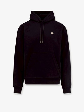 Cotton sweatshirt with logo embroidery - BURBERRY - gender_Man