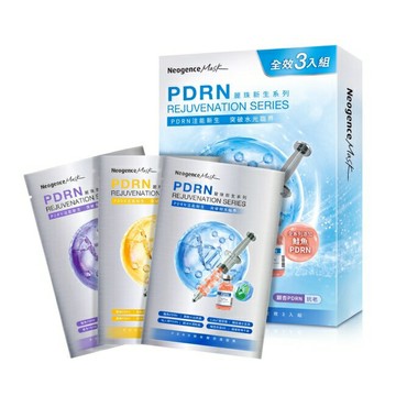 霓淨思PDRN麗珠新生面膜全效3入組
