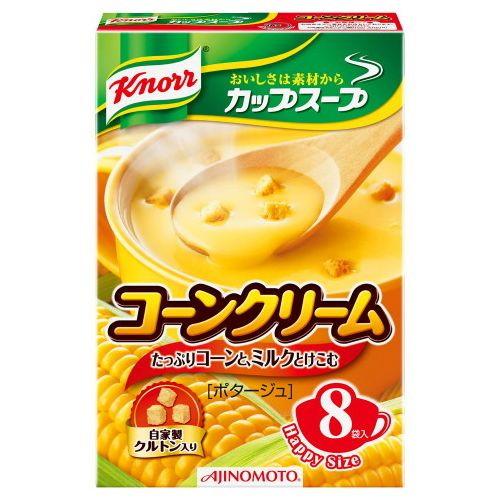 味の素 クノール カップスープ コーンクリーム 8袋 ×6 メーカー直送