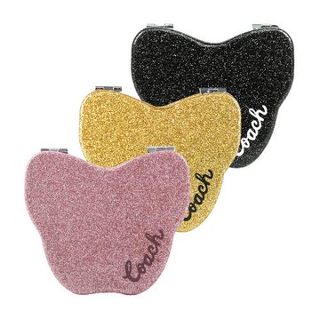 COACH Logo 標誌亮片蝴蝶造型鏡子(任選)