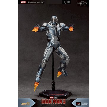 【野獸國】鋼鐵人 Mark 40 獵槍 7吋可動人偶｜ZD TOYS 中動