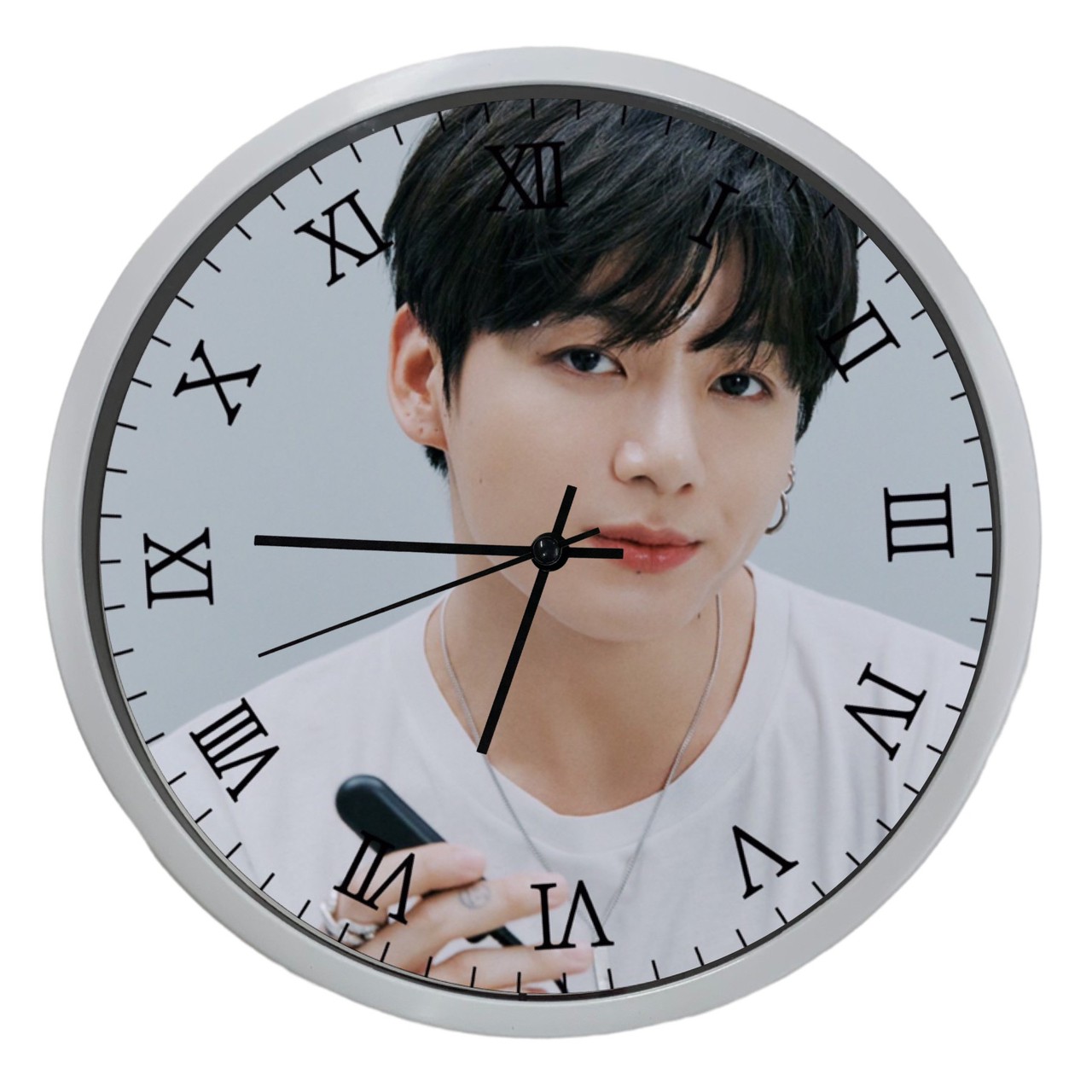 ジョングク BTS 防弾少年団 掛け時計 WallClock 壁掛け 時計 直径30cm 韓流 グッズ nk020-11