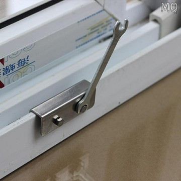 全新 塑鋼窗鎖鋁合金窗戶防盜鎖門窗安全鎖防護鎖推拉窗鎖紗窗鎖扣