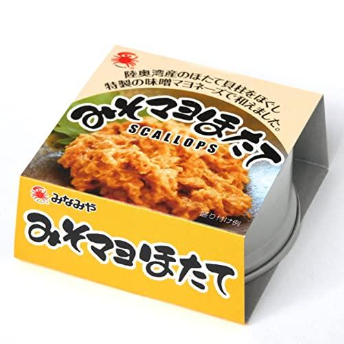 みなみや　みそマヨほたて70g　6缶　