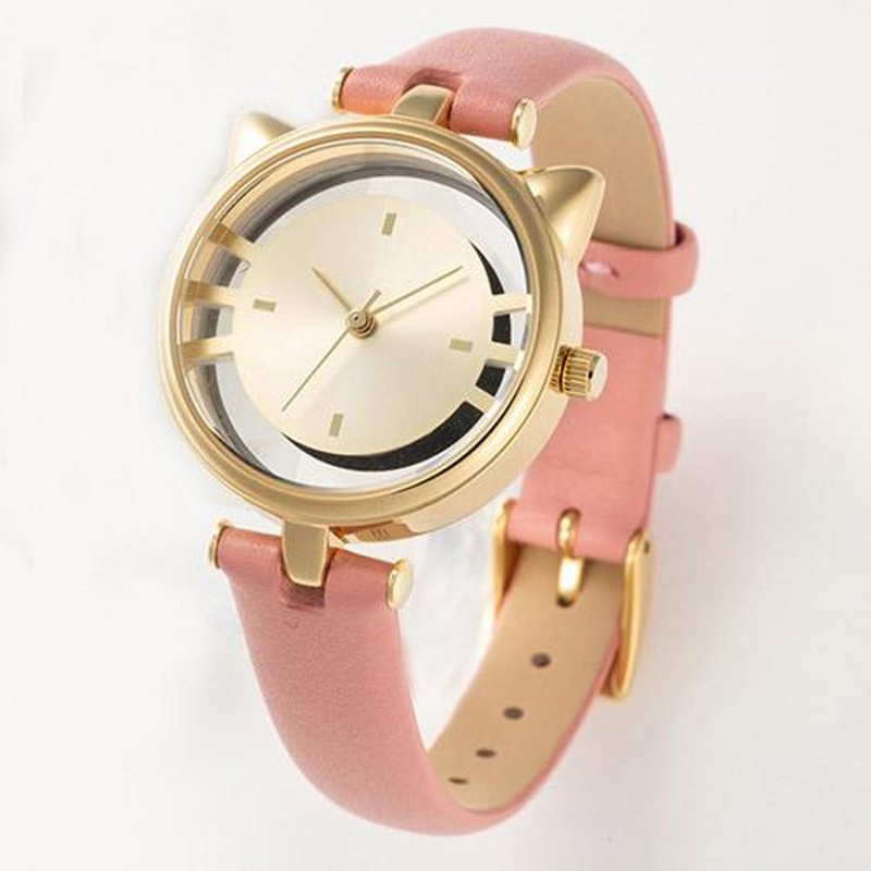 GRANDEUR レディース腕時計 CATウォッチ YG/ピンク ESL081W4 | LINE