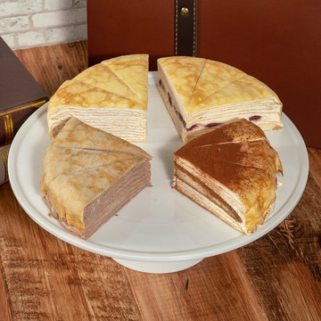 【塔吉特】A款綜合千層 (8吋/12切) 門市自取限定 (蕾雅/貝牛/修格拉/提拉)