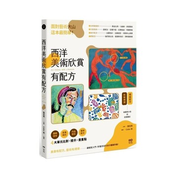 西洋美術欣賞，有配方：面對藝術大山，這本最簡單。給藝術小白的模組配方，拆解規律，