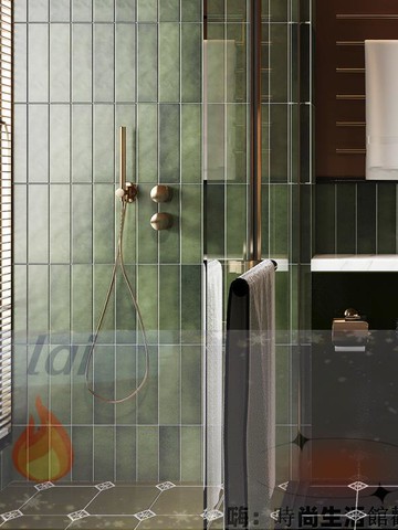 免運 可開發票 瓷磚 馬賽克磚 藝術磚 啞光長條手工磚衛生間浴室墻磚餐廳酒樓背景墻磚商店民宿工裝瓷磚