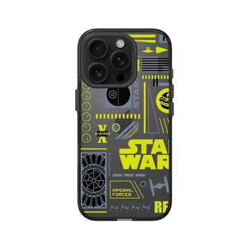 iPhone 16 Pro Clear (相機按鈕) 酷墨灰 - 迪士尼-星際大戰 Star Wars - 死星-潮流系列