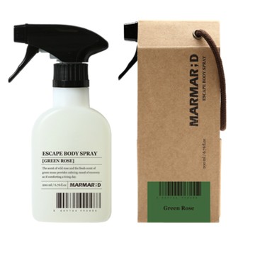 韓國 MARMAR;D  [綠玫瑰Green Rose] ESCAPE Body SPRAY 空間身體香氛噴霧200ML 日韓SNS熱銷