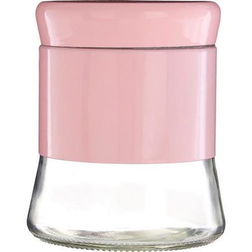 《Premier》旋蓋玻璃收納罐(粉800ml)