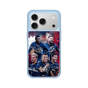 iPhone 18 Pro SolidX 晴空藍 - FFF - France National team - Signatures 2