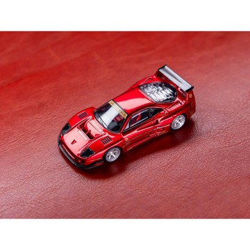 FY Model 1/64 LBWK F40 金屬紅