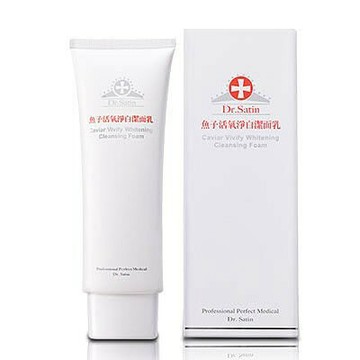 Dr.Satin魚子活氧淨白潔面乳120ml 優惠價:290元｜岡山戀香水