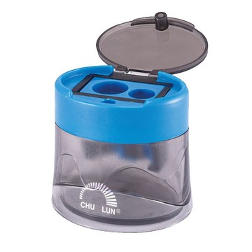 巨倫 A-10272 大小孔 削筆器 /個 (顏色隨機出貨)【APP滿額下單4%點數(單一帳號最高1000點)】7/31止