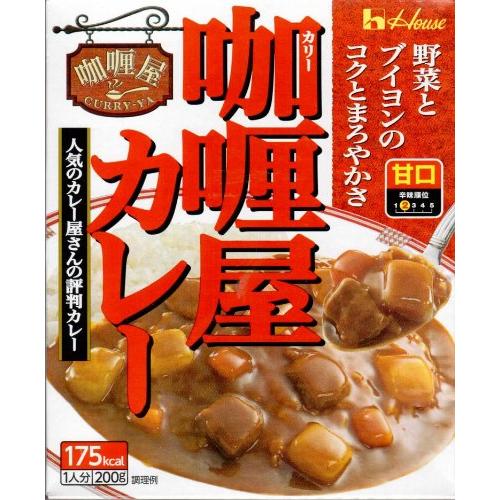 ハウス食品 カリー屋カレー 甘口 200g