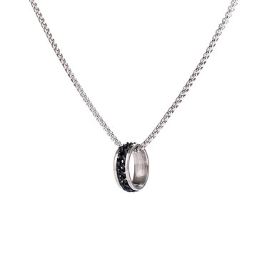 百搭戒指吊男士性潮人嘻哈掛情配女